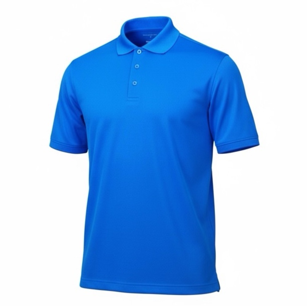 *Tommy Bahama Dri-Logic Polo Shirt Mens Size Med Blue Golf Outdoor Activewear